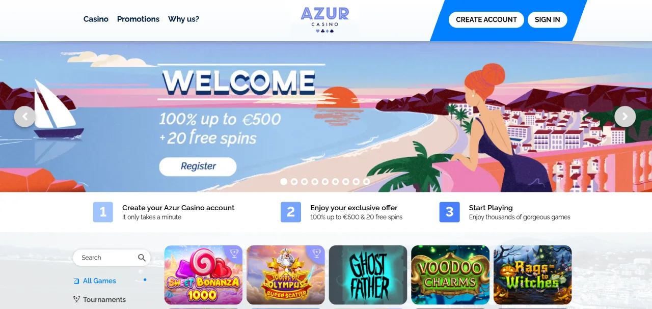 Azur Casino Ελλάδα